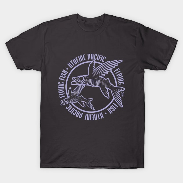 XtremePacific Flying Fish One Color T-Shirt by XtremePacific